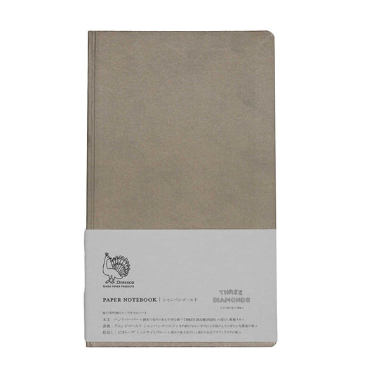 Dressco paperbooknote Gold