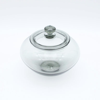 Lidded Bowl Gray_Taku Eiki