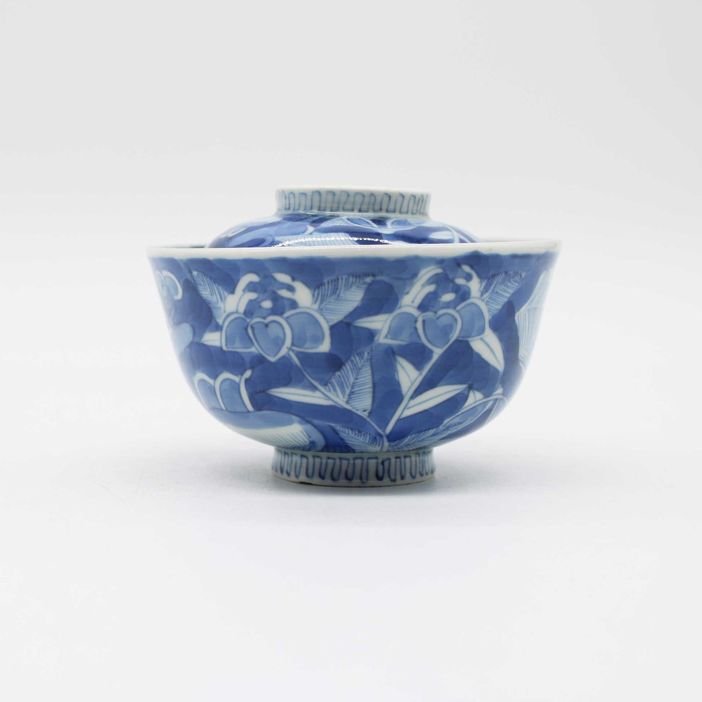 ANTIQUES Lidded Bowl D_512