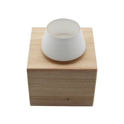 Eggshell Sake Cup Fuji