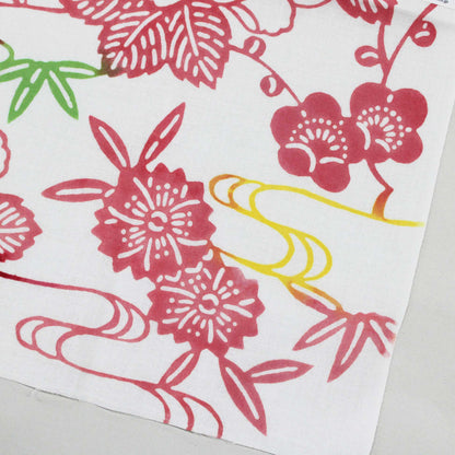 Hand wiping (a towel) Flower