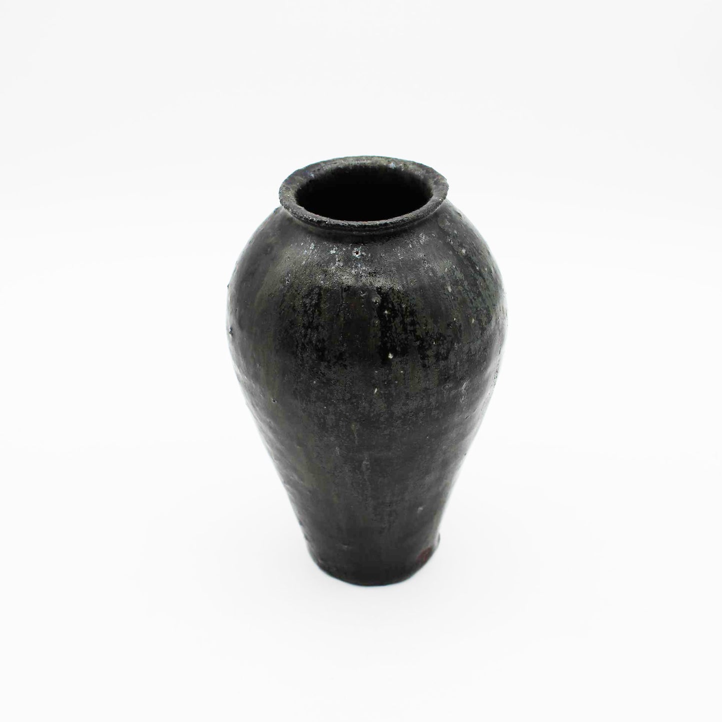 Vase Black Glaze C 604_Toru Hatta