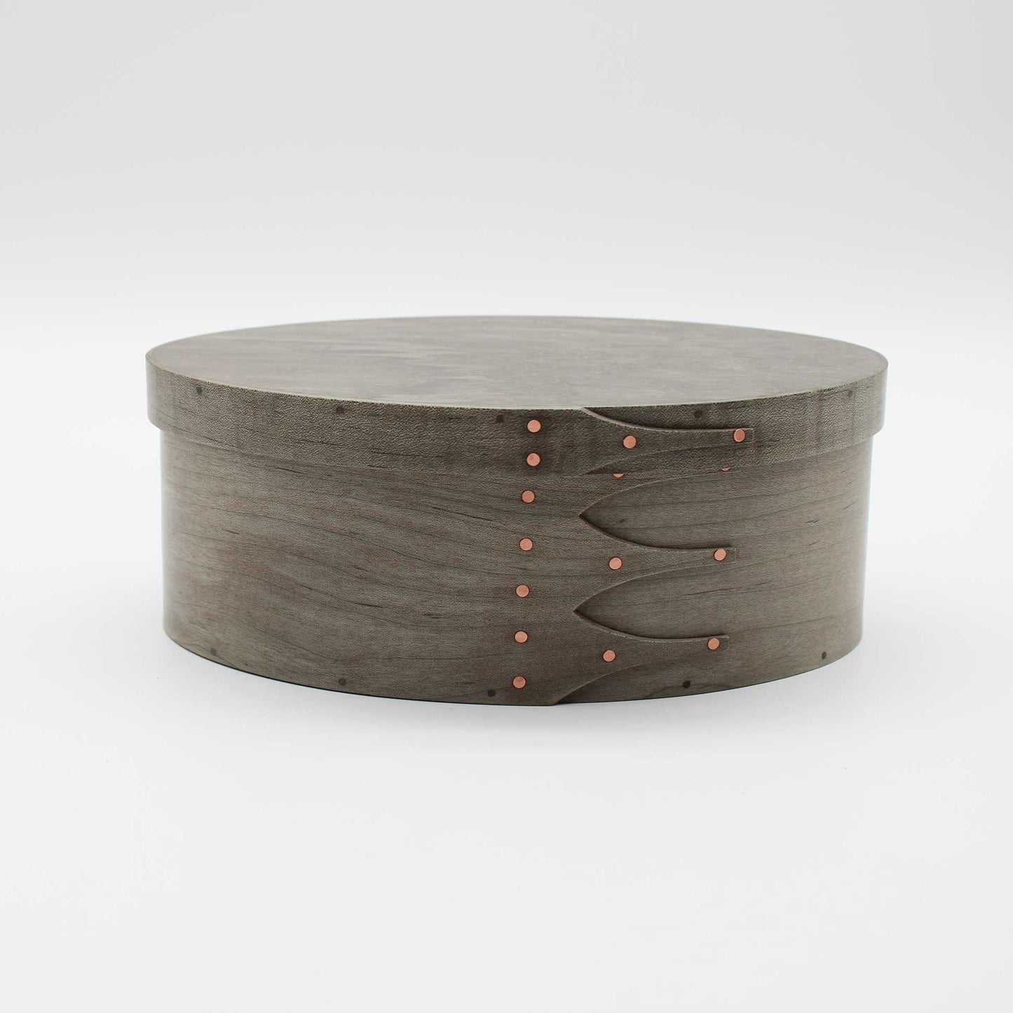 OVAL BOX R #4 Natural Dye