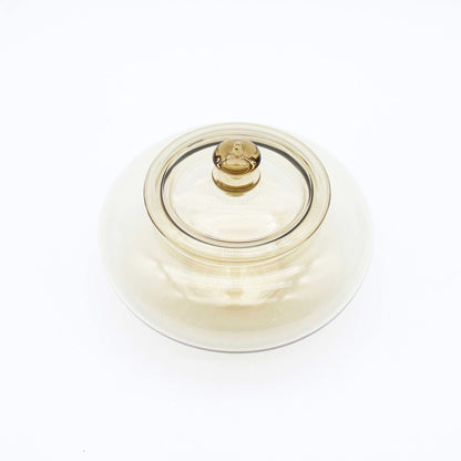 Lidded Bowl Amber_Taku Eiki