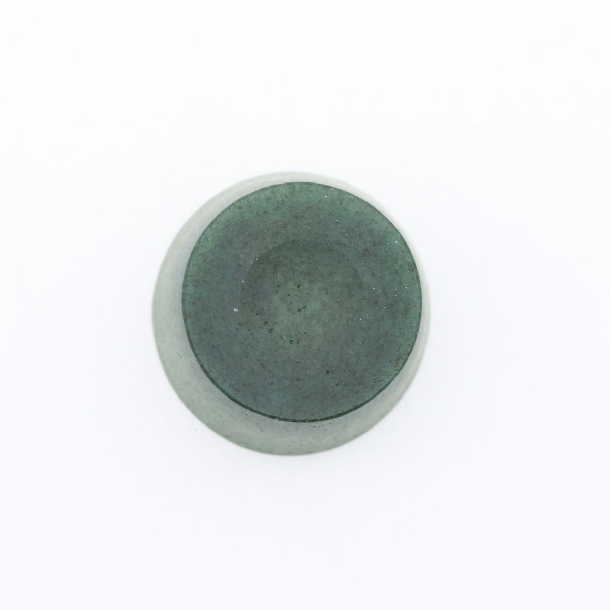 Cup_glass casting deep green_Yohei Goto