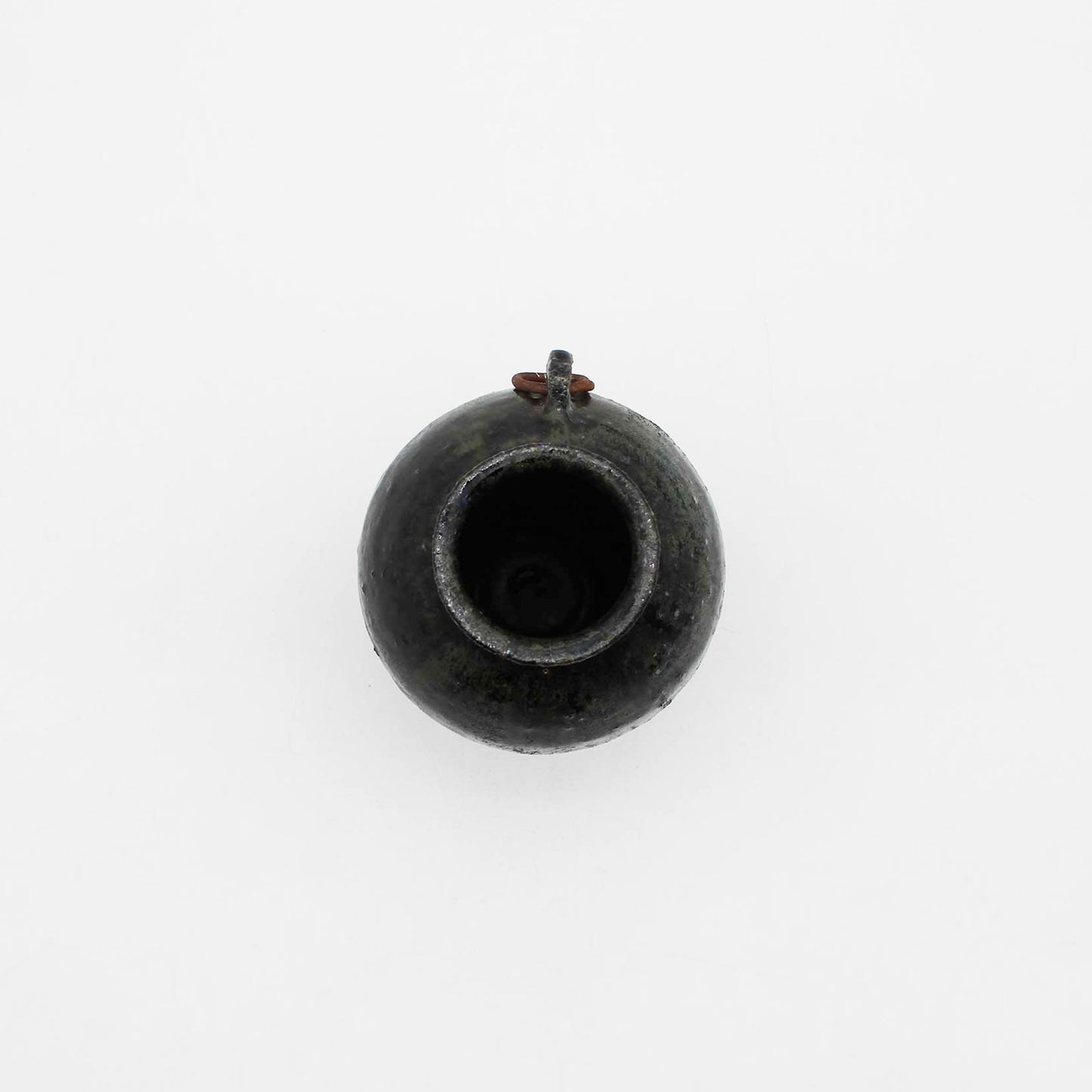 Vase Black Glaze C 604_Toru Hatta