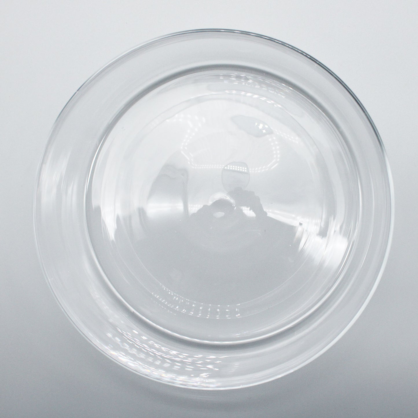 Wide Shallow Bowl L Clear_Taku Eiki