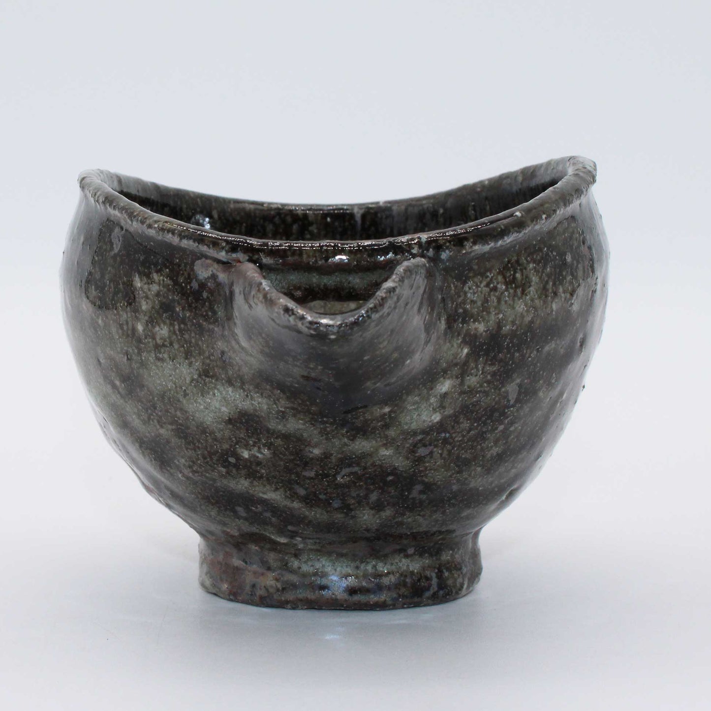 White Glaze Lipped Bowl 59A_Toru Hatta