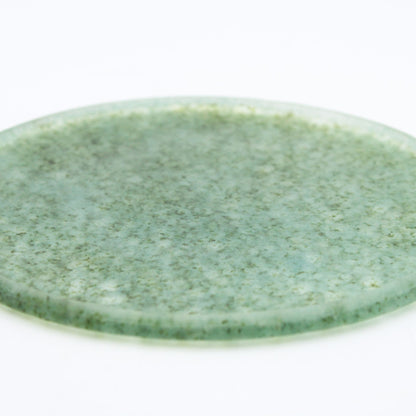 plate S _glass casting deep green_Yohei Goto