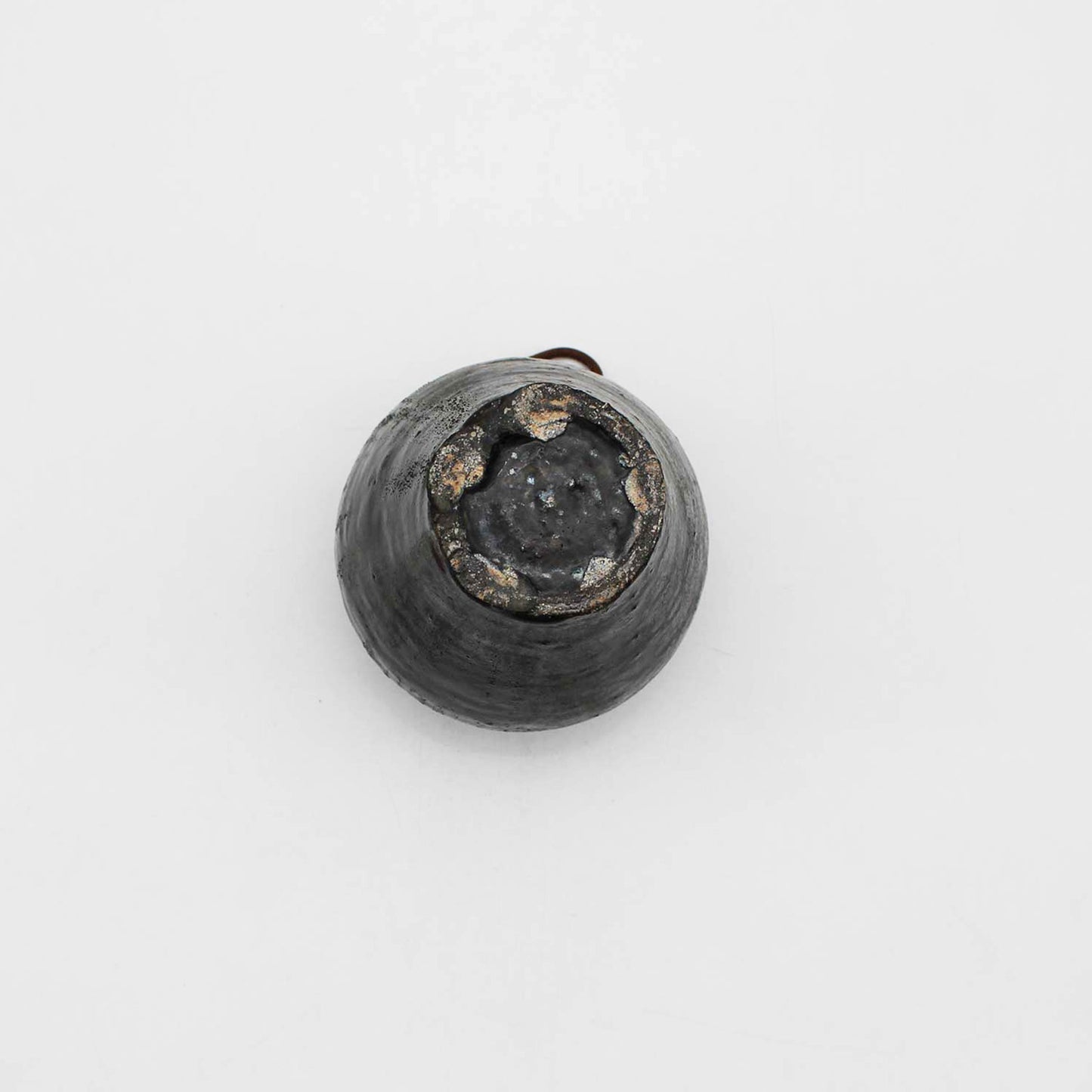 Vase Black Glaze C 604_Toru Hatta