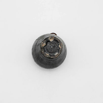 Vase Black Glaze C 604_Toru Hatta