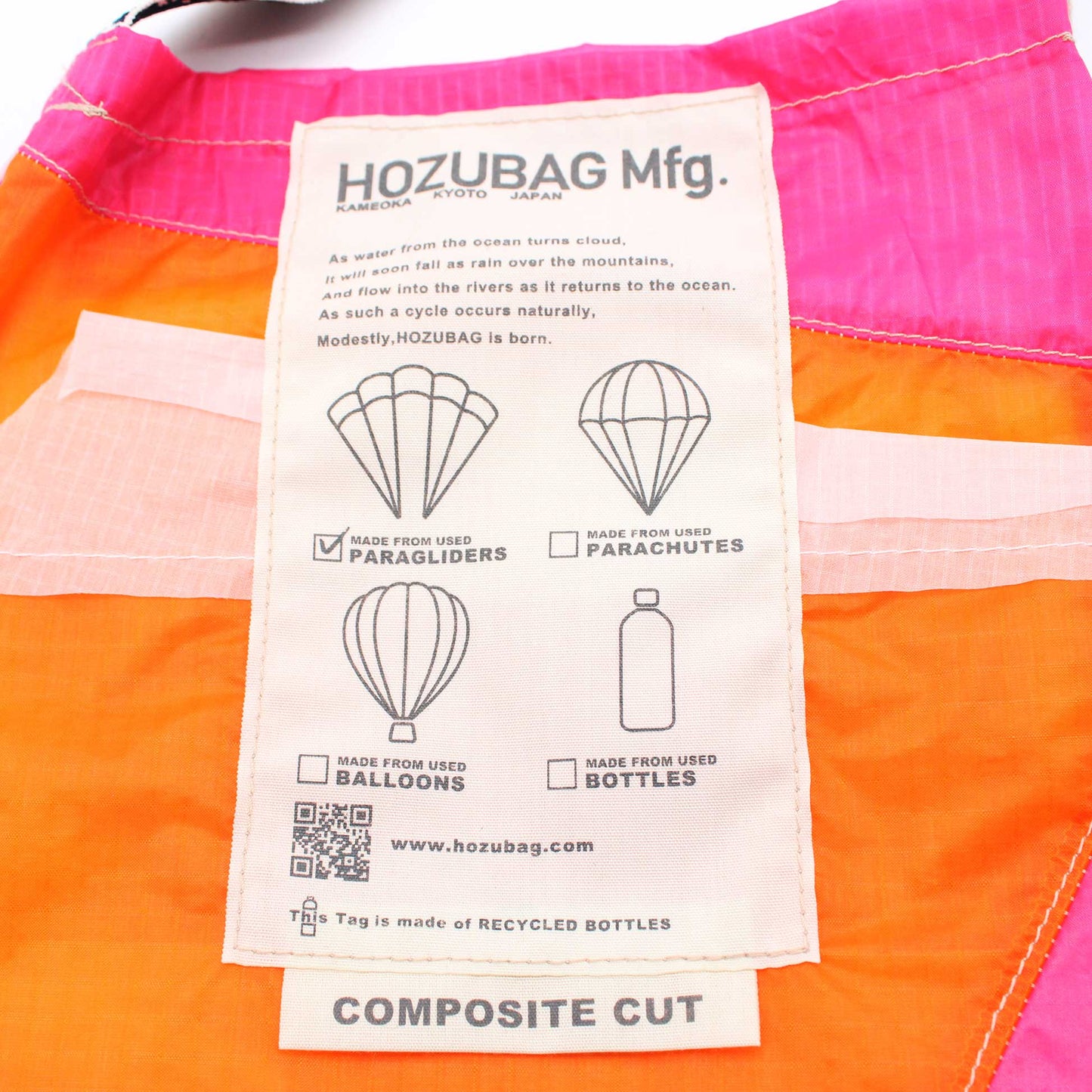 HOZU BAG COMPOSITE CUT SACOCHE