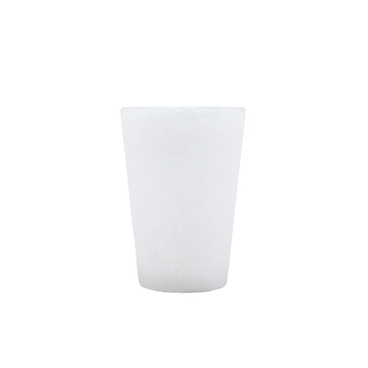 SAKE glass _glass casting white_Yohei Goto