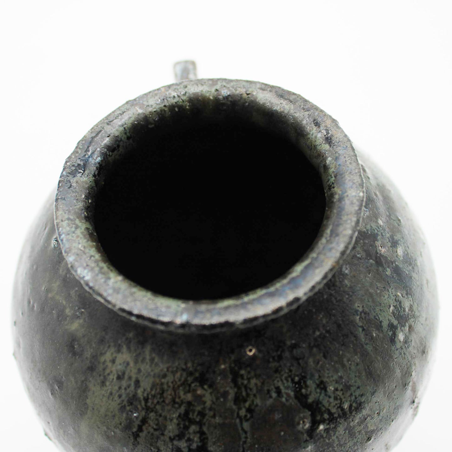 Vase Black Glaze C 604_Toru Hatta