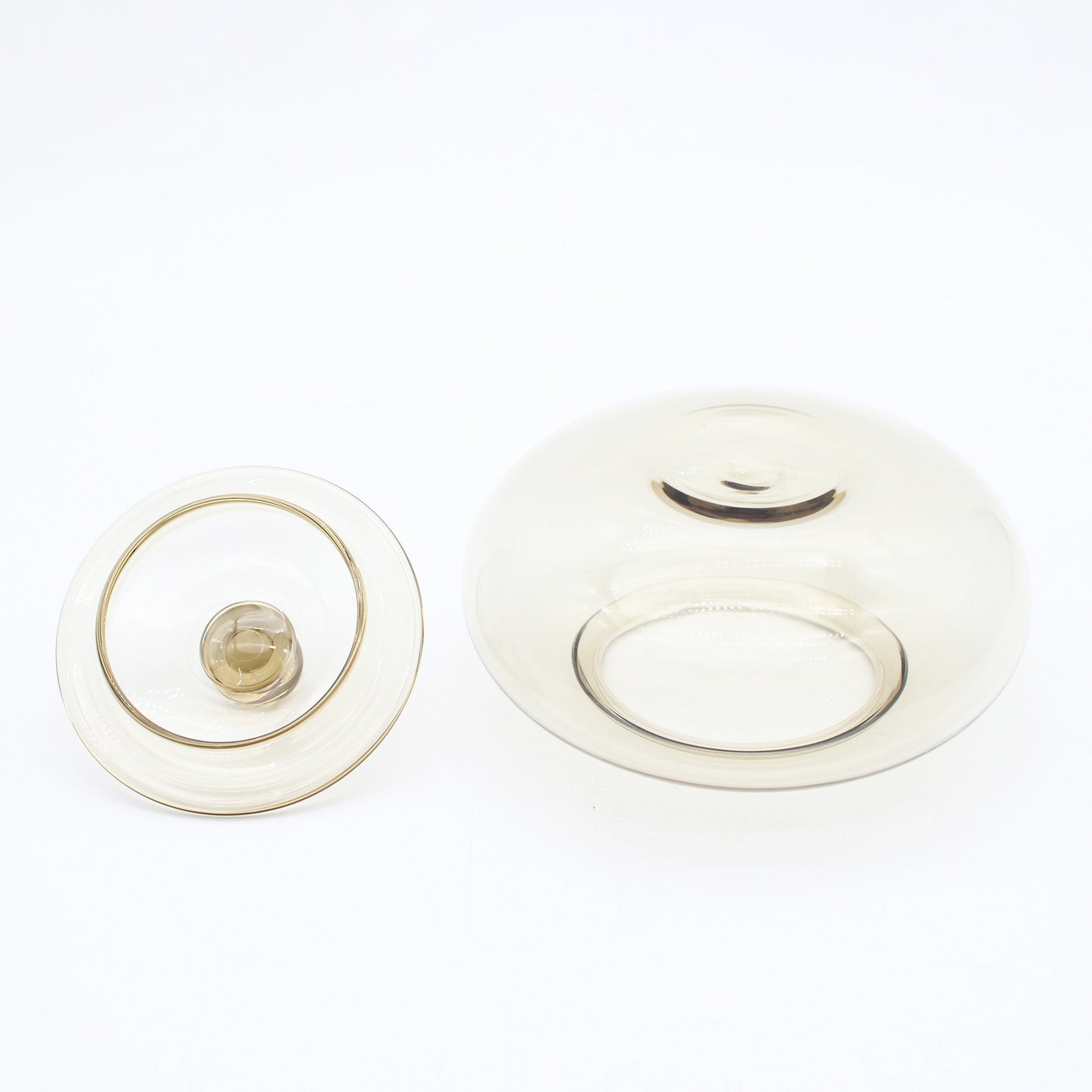 Lidded Bowl Amber_Taku Eiki