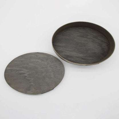 OVAL BOX R #4 Natural Dye