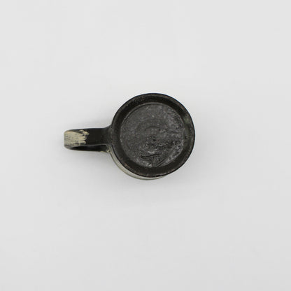 Black brush mark slip mug 57A_Atsushi Ogata