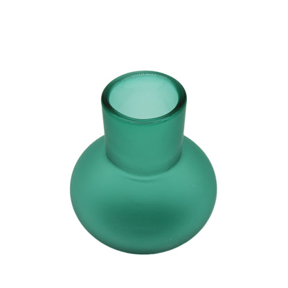 Frost vase Chimney Bluegreen