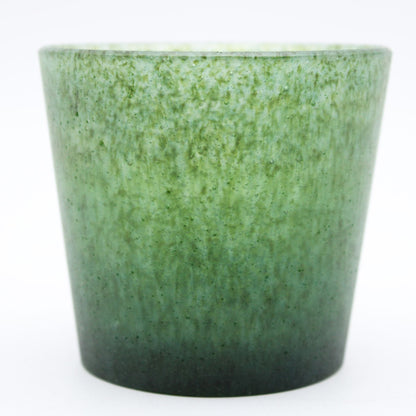 Cup_glass casting deep green_Yohei Goto