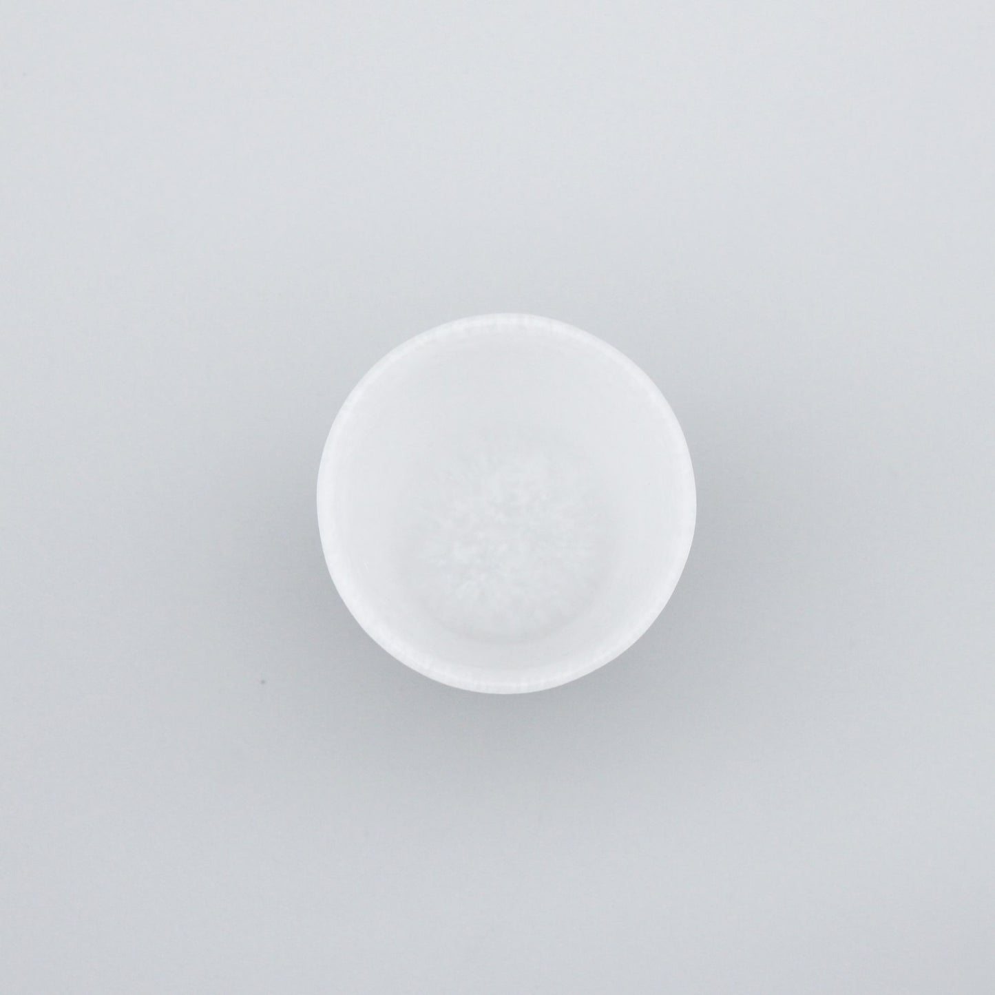 SAKE glass _glass casting white_Yohei Goto