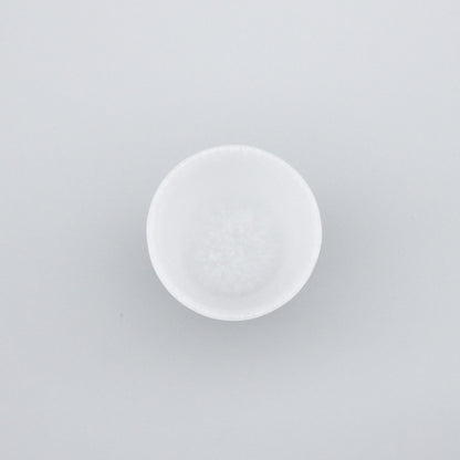 SAKE glass _glass casting white_Yohei Goto