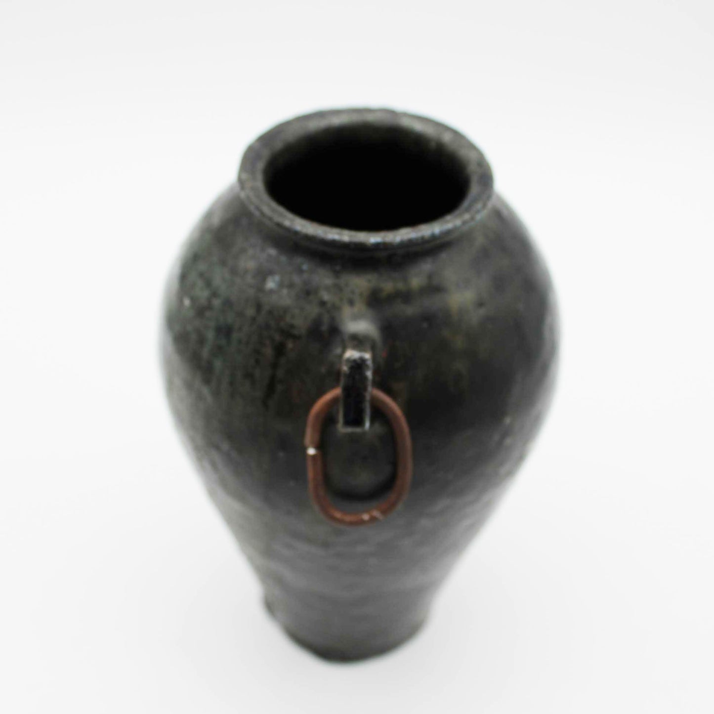 Vase Black Glaze C 604_Toru Hatta