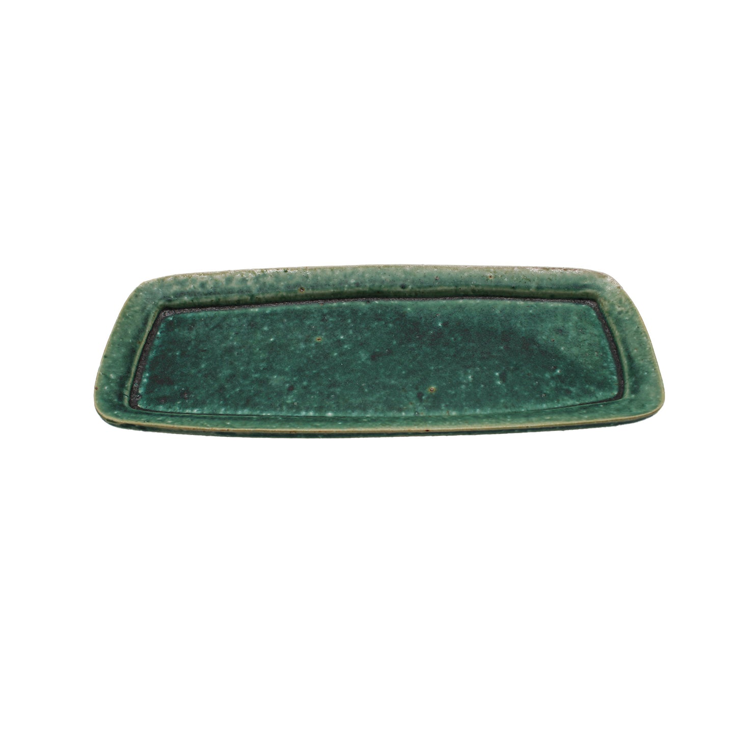 Rectangular plateOribe Glaze 603_Michikazu Sakai