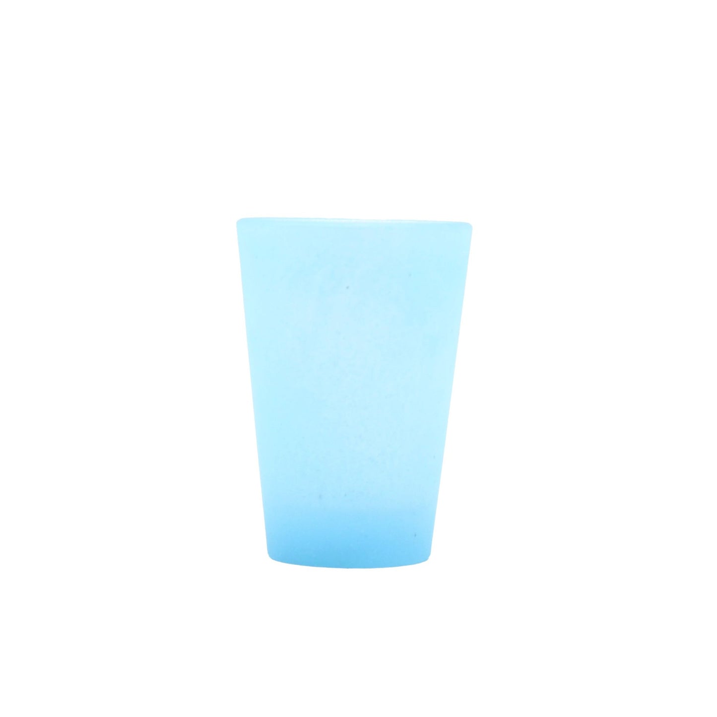 SAKE glass _glass casting blue_Yohei Goto