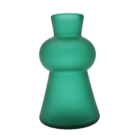 Frost vase Kofun Bluegreen