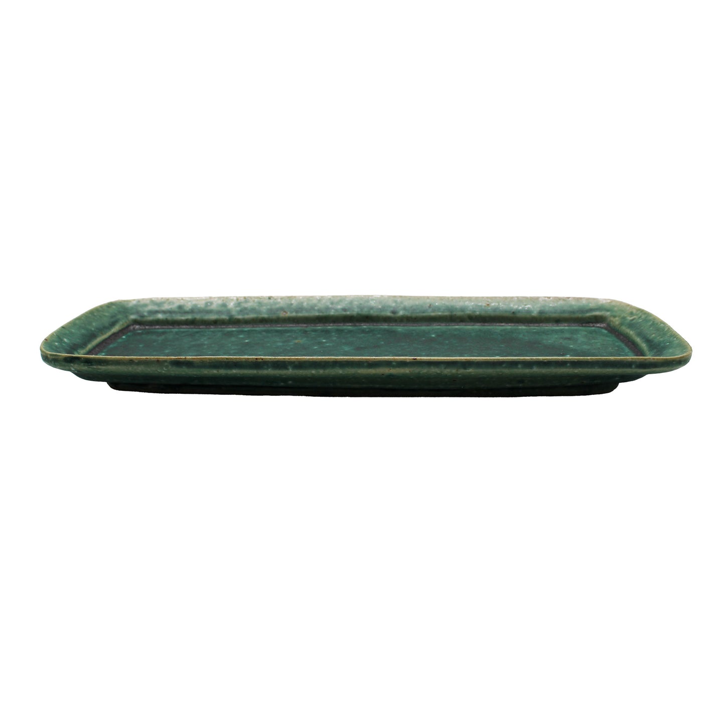 Rectangular plateOribe Glaze 603_Michikazu Sakai