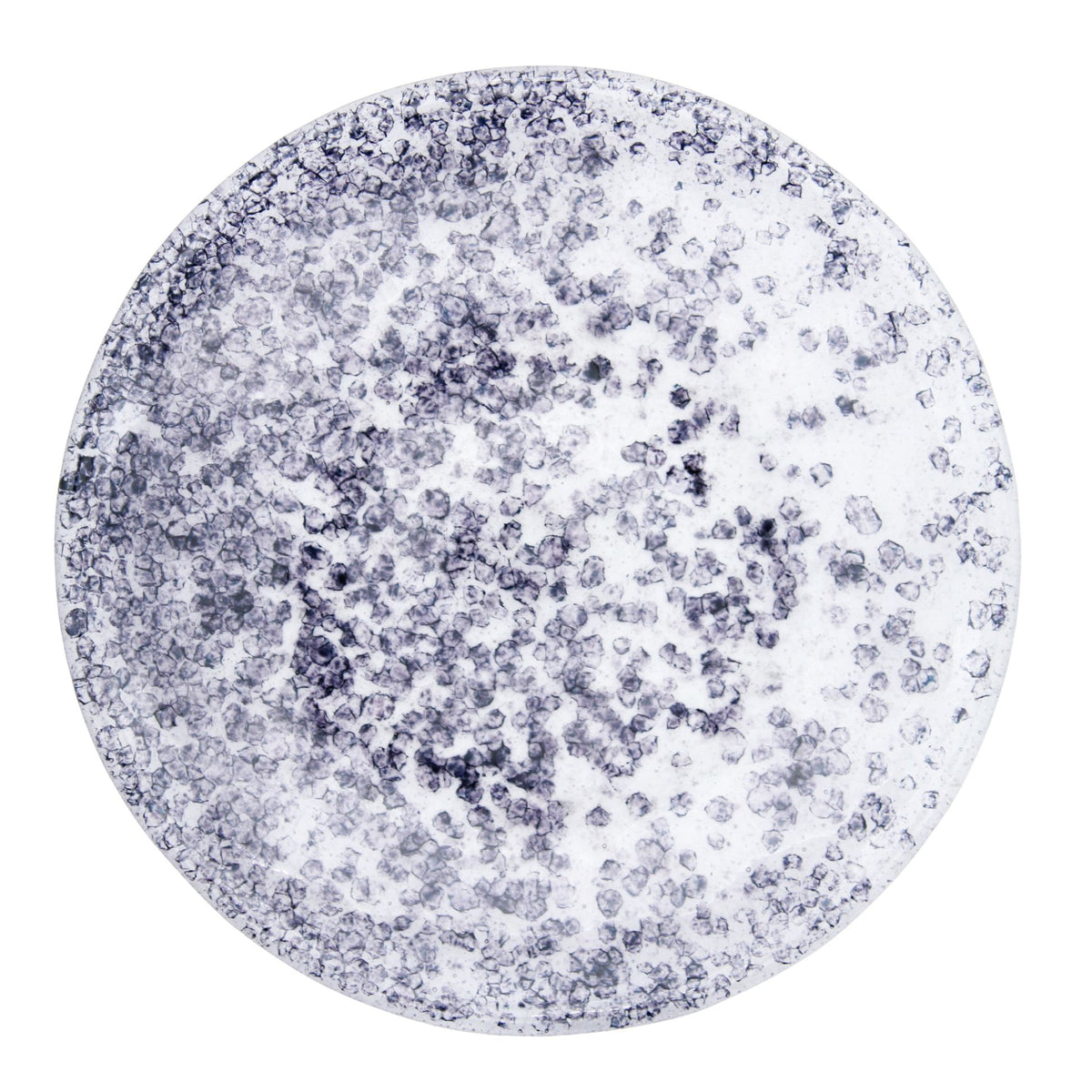 Stone pattern plate indigo_Yohei Goto