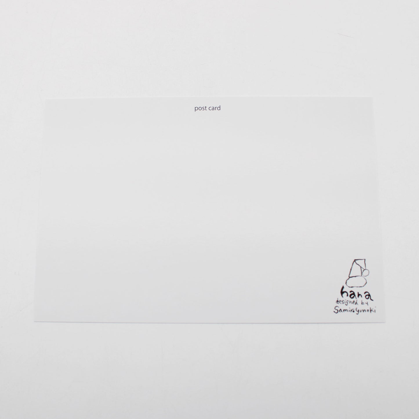 Samiro Postcard_Blue Bag Santa