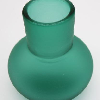Frost vase Chimney Bluegreen