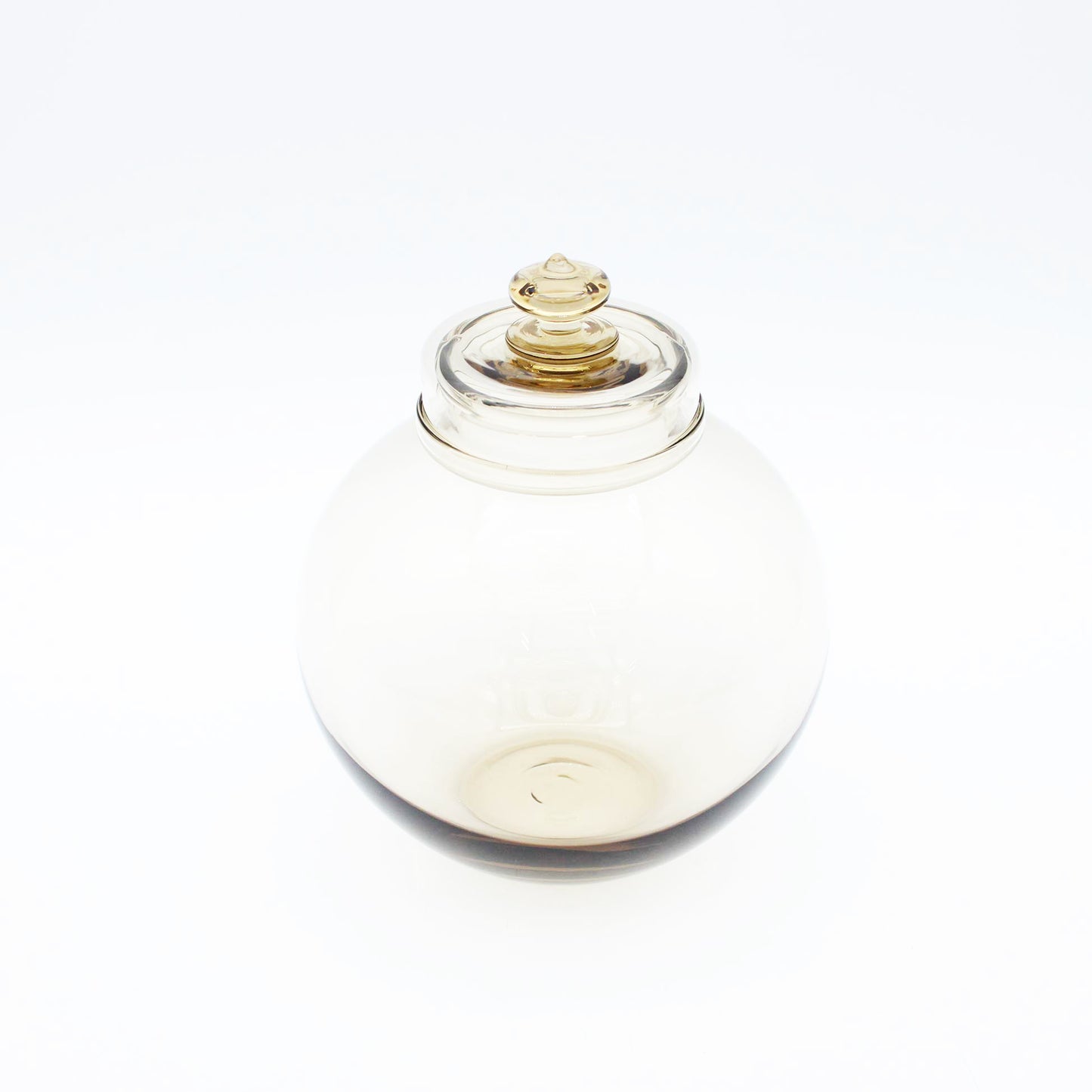Lidded Bowl Amber_Taku Eiki