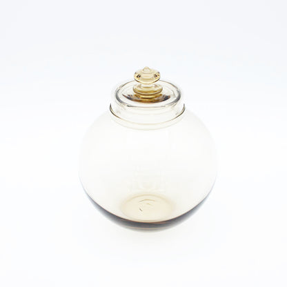Lidded Bowl Amber_Taku Eiki