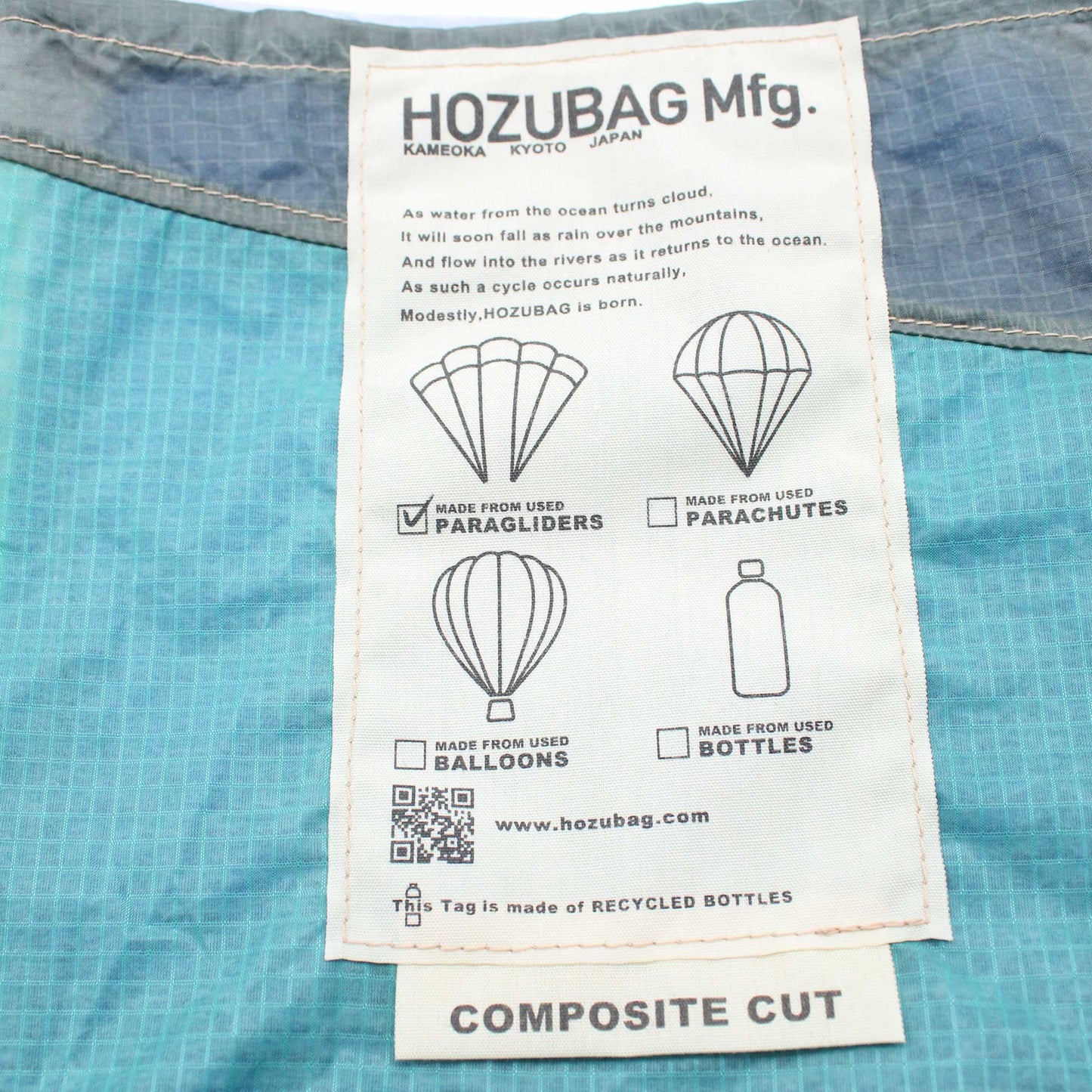 HOZU BAG COMPOSITE CUT SACOCHE