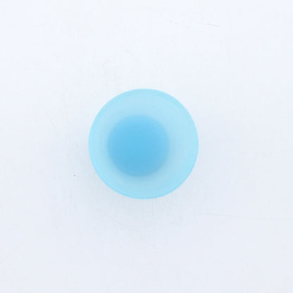 SAKE glass _glass casting blue_Yohei Goto