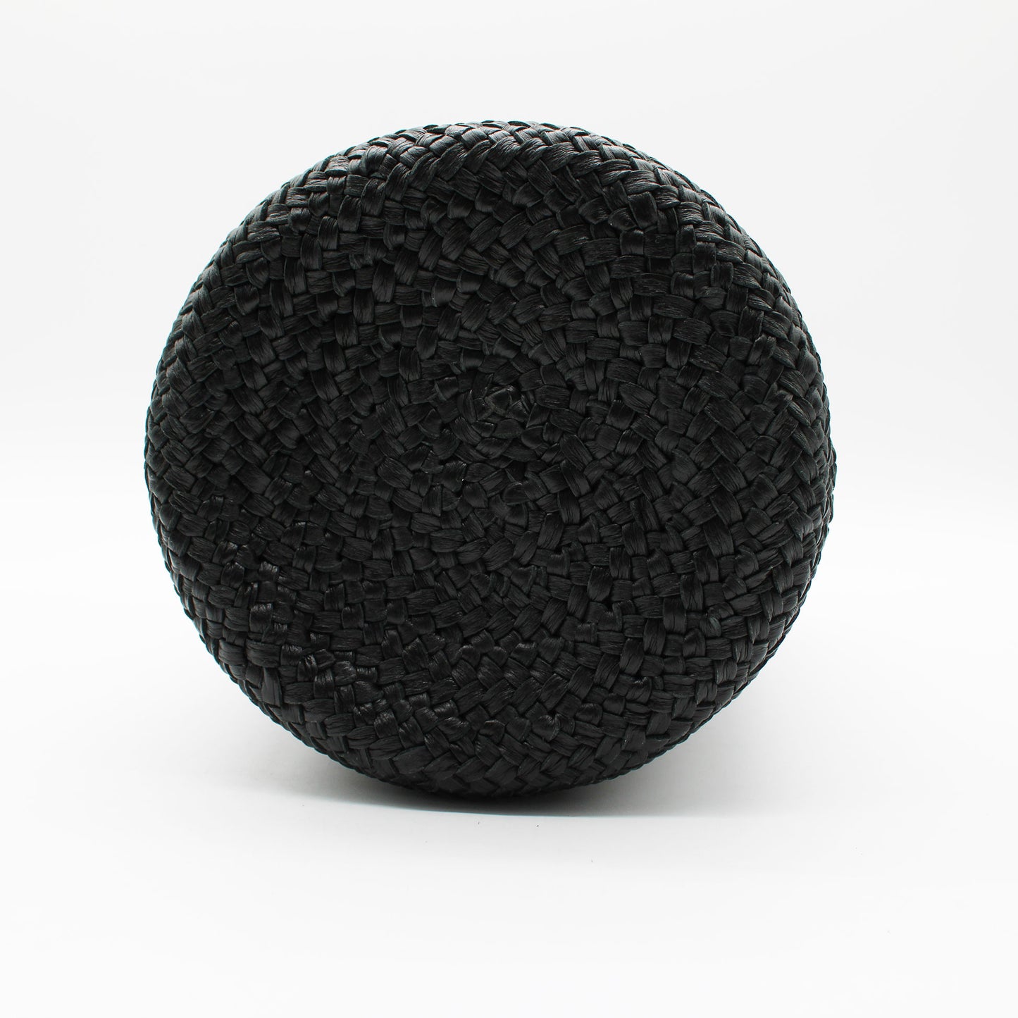 CYLINDER BASKET W handle BLACK