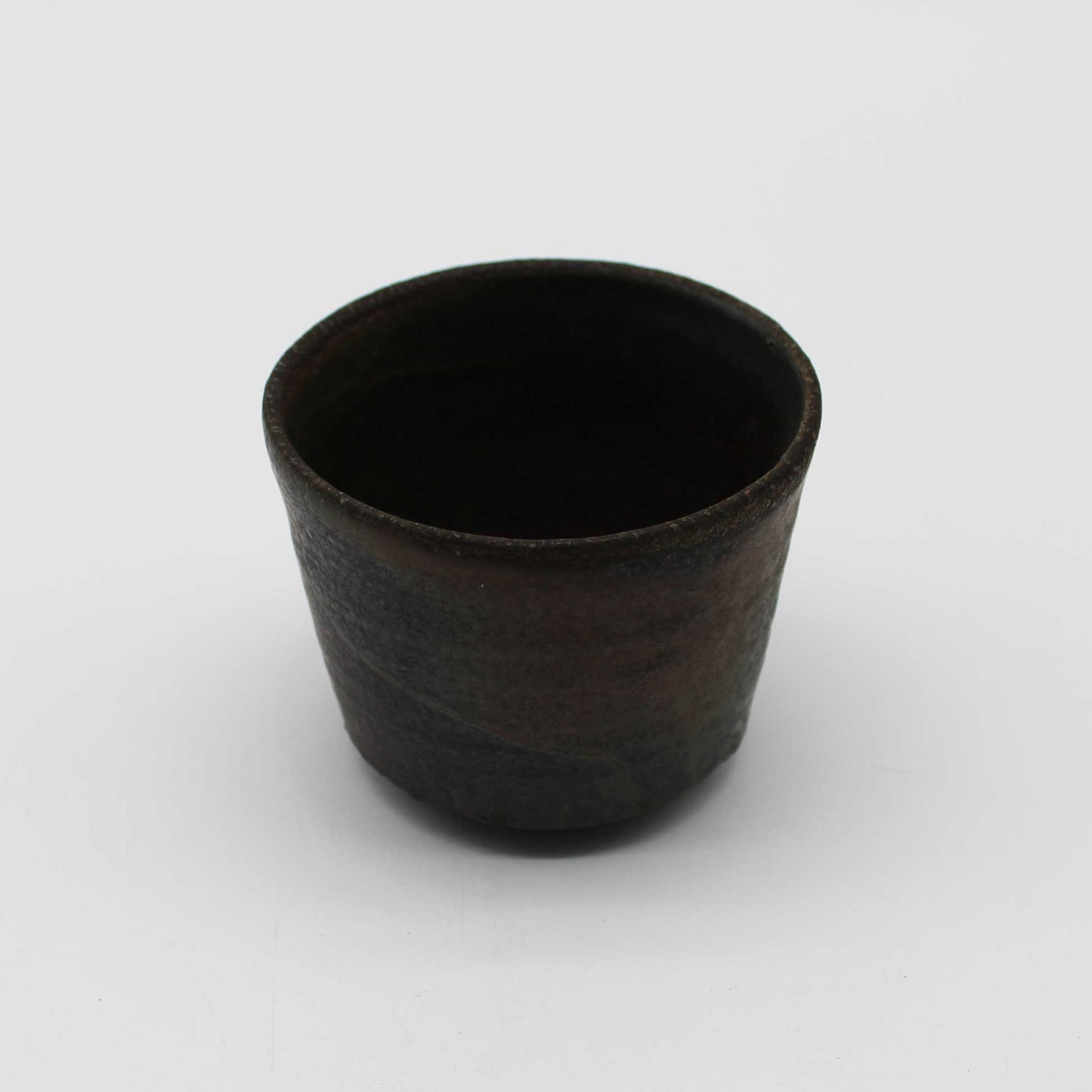Black Glaze Soba Cup 57A_Kanata Shisama