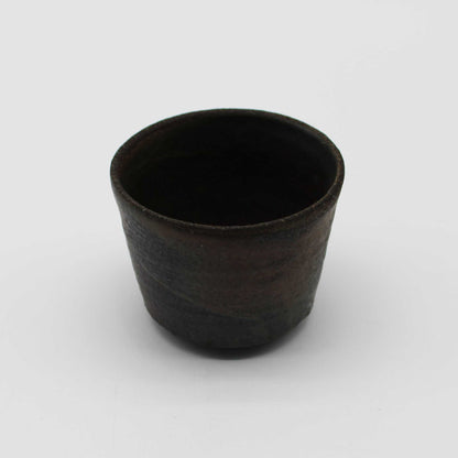 Black Glaze Soba Cup 57A_Kanata Shisama