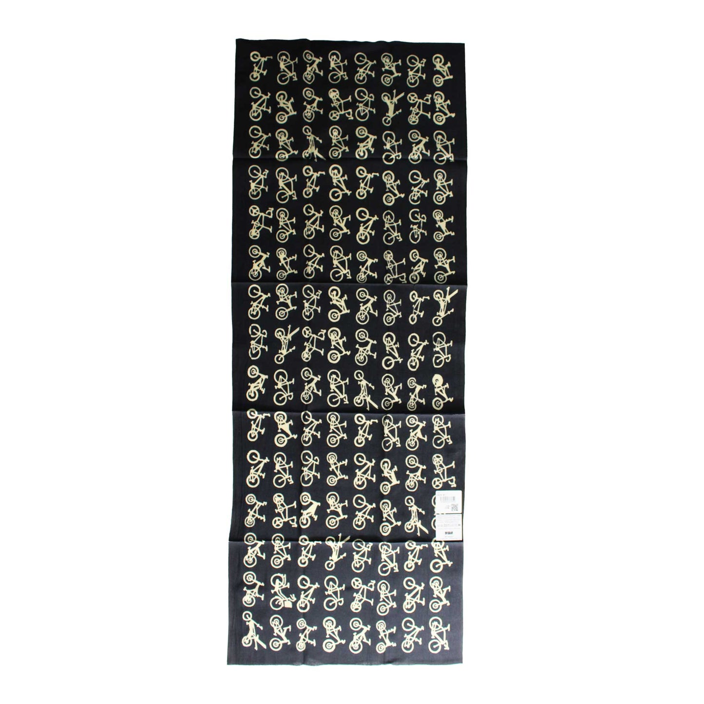 Hand wiping (a towel) Bicycle BLK
