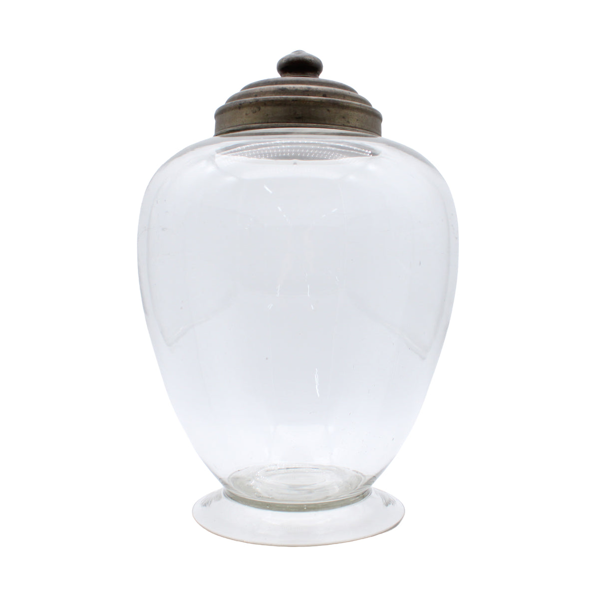 Vintage Glass Bin _65
