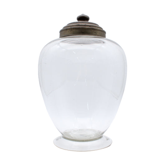 Vintage Glass Bin _65