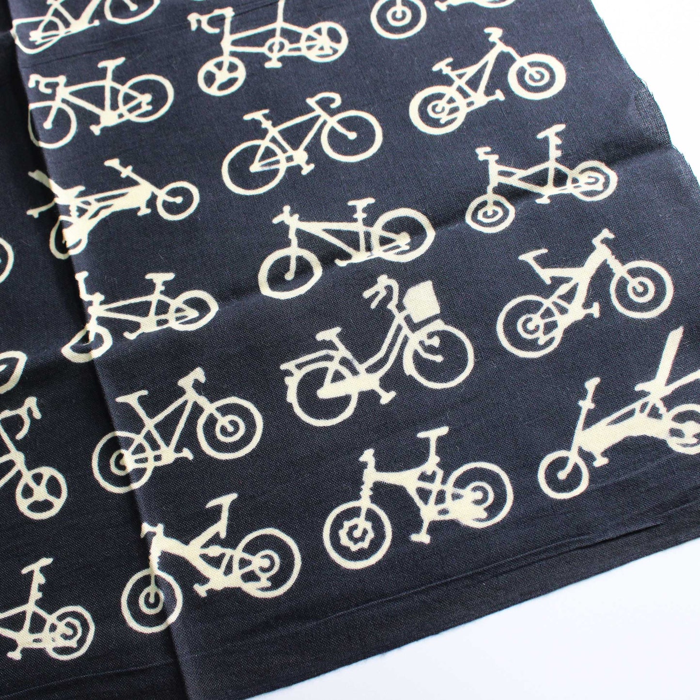 Hand wiping (a towel) Bicycle BLK