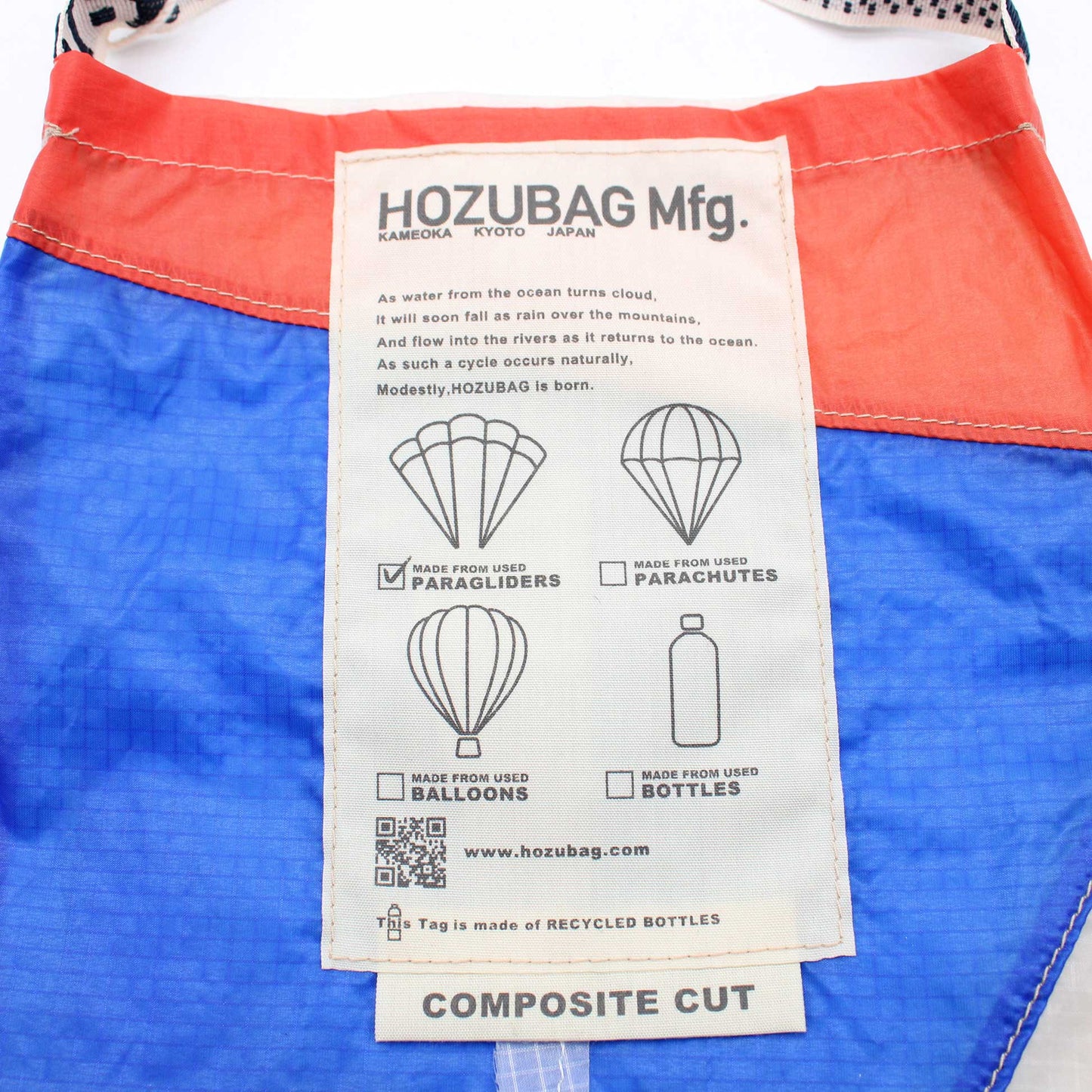 HOZU BAG COMPOSITE CUT SACOCHE