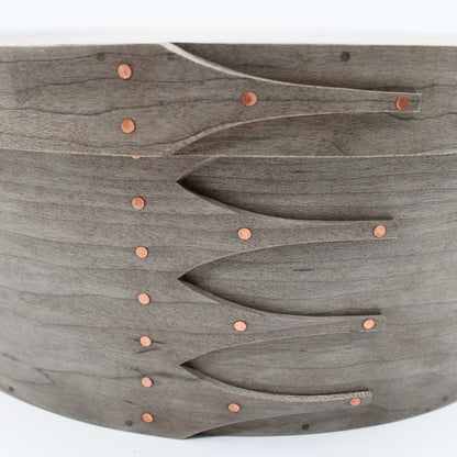 OVAL BOX R #6 Natural Dye