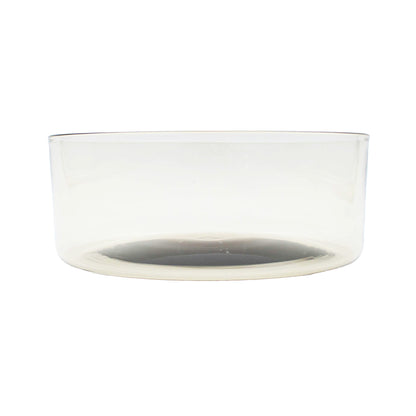 Wide Shallow Bowl L Amber_Taku Eiki