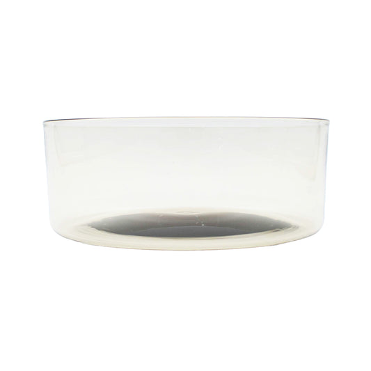 Wide Shallow Bowl L Amber_Taku Eiki