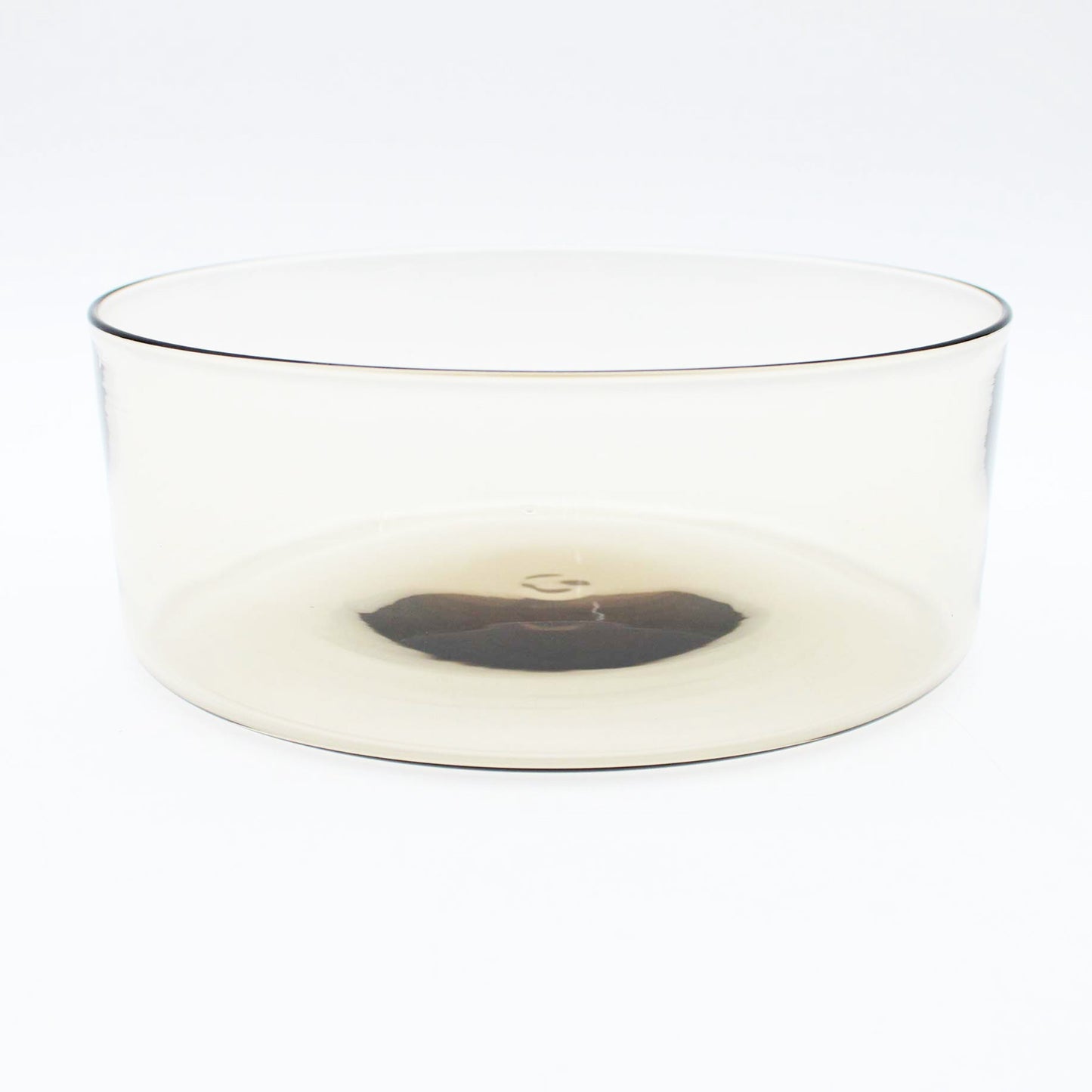 Wide Shallow Bowl L Amber_Taku Eiki