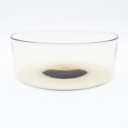 Wide Shallow Bowl L Amber_Taku Eiki